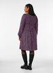Jurk met een gesmokte top en fijn bloemetjespatroon, Blauw, Model image number 2