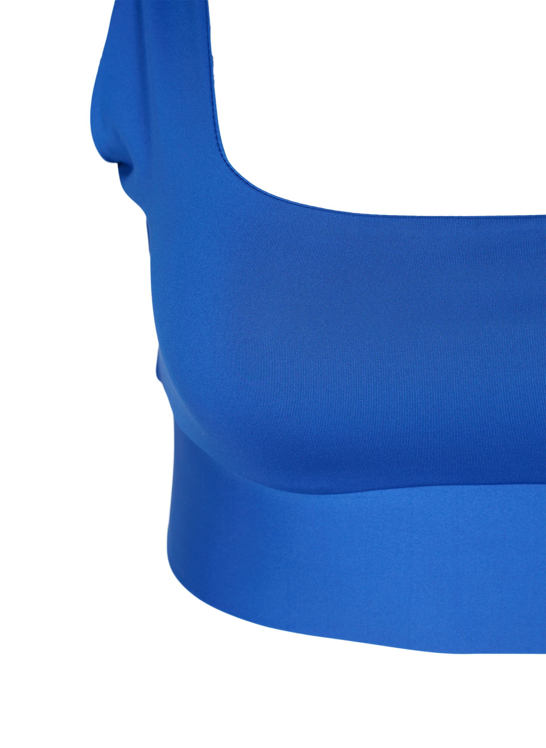 ZizziSportbeha met vierkante halsuitsnijding, Black, Packshot image number 2