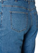 Vera jeans cropped &agrave; coupe droite, Bleu, Packshot image number 3
