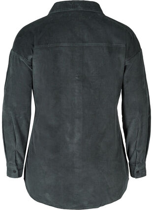 Fluwelen blouse met borstzakken, Urban Chic, Packshot image number 1