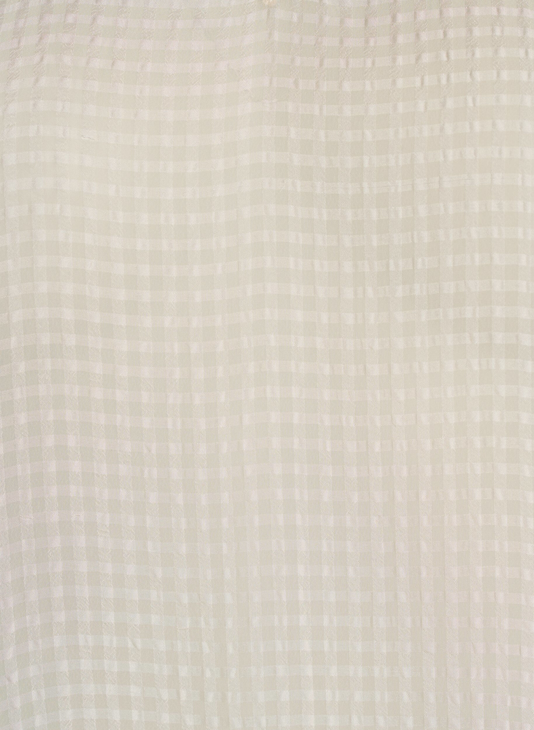 ZizziSeersucker blouse met V-hals, Beige, Packshot image number 2