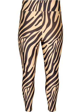 Legging met zebraprint, Zebra AOP, Packshot image number 1