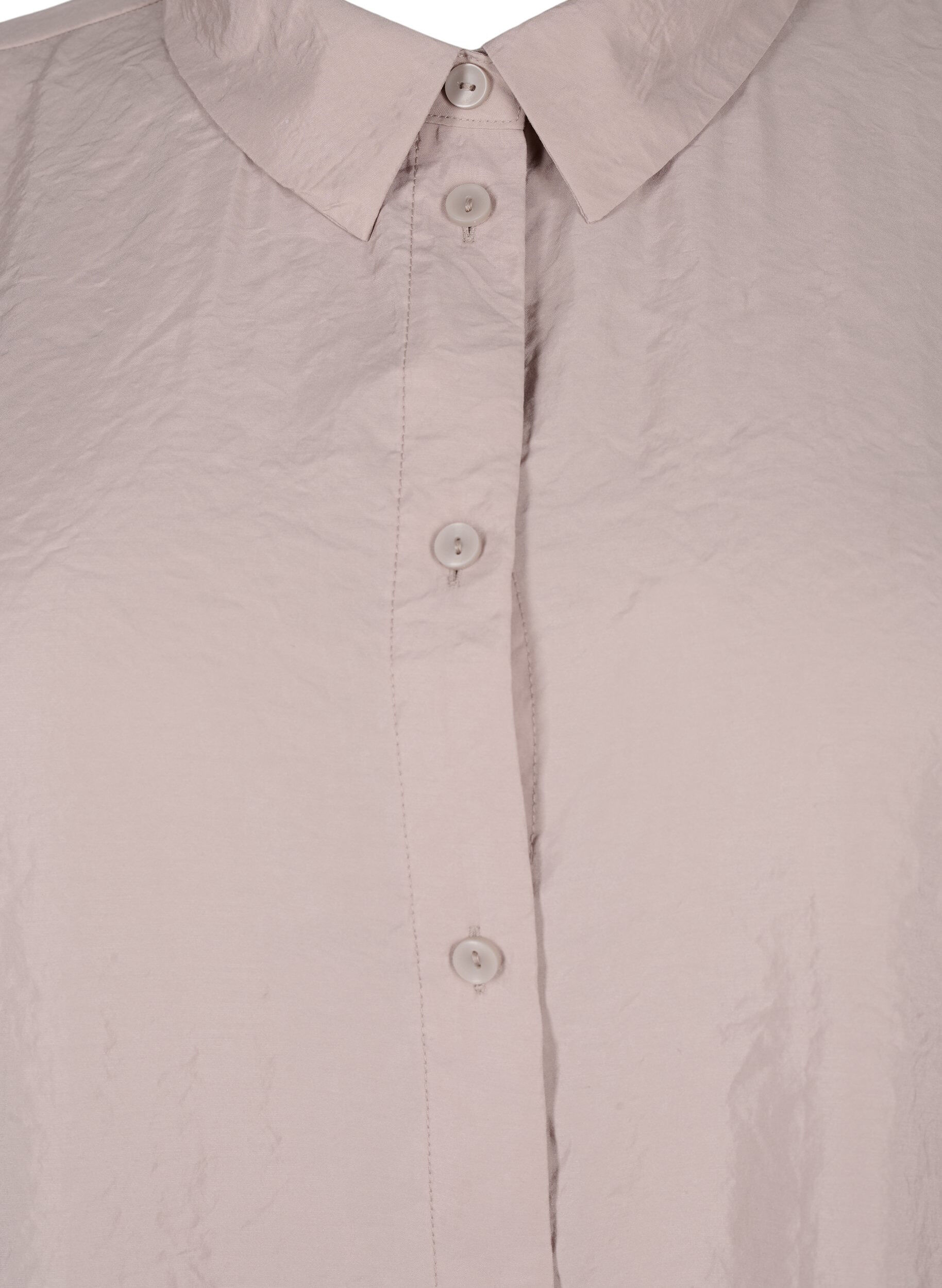 Zizzi Chemise &agrave; manches longues en Modal TENCEL&trade;, Goat, Packshot image number 2