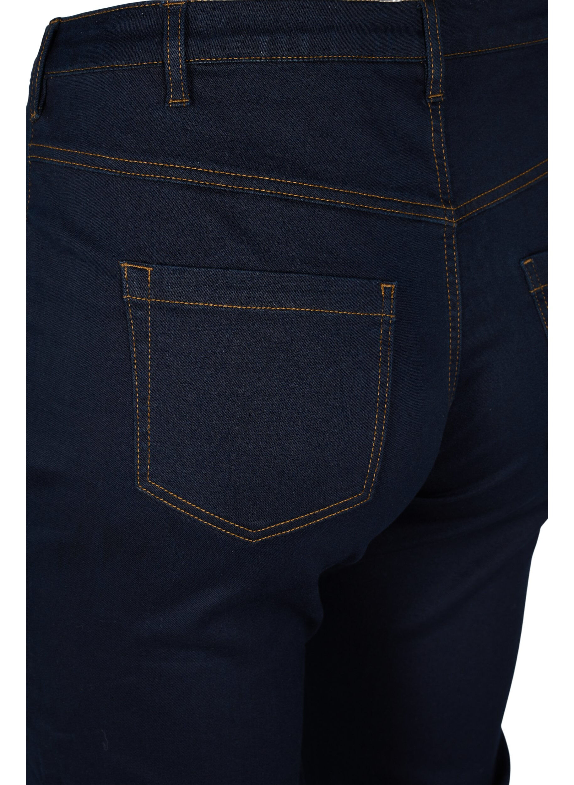 ZizziSlim fit Emily jeans met normale taille, Blauw, Packshot image number 3