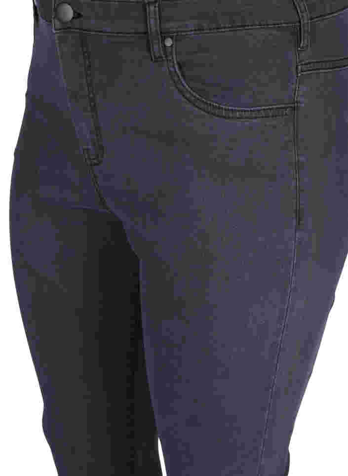 super slim fit Amy jeans met hoge taille, Grey Denim, Packshot image number 2