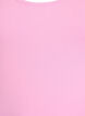 Haut uni Basic en coton, Rose, Packshot image number 2
