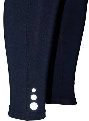 Collants d'entraînement courts avec réflecteur, Black, Packshot image number 3
