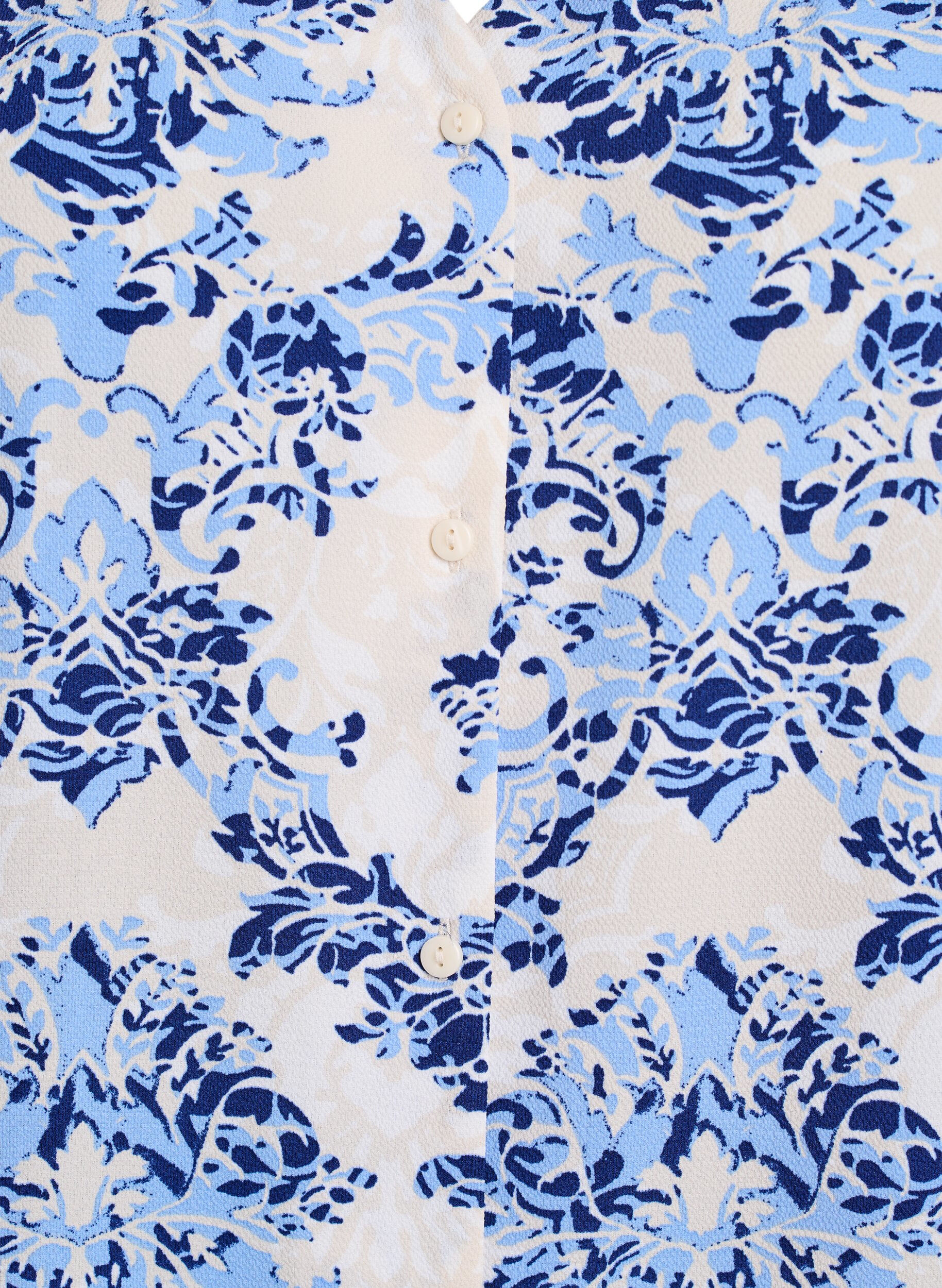 ZizziShirtblouse met 1/2 mouwen, Beige, Packshot image number 2