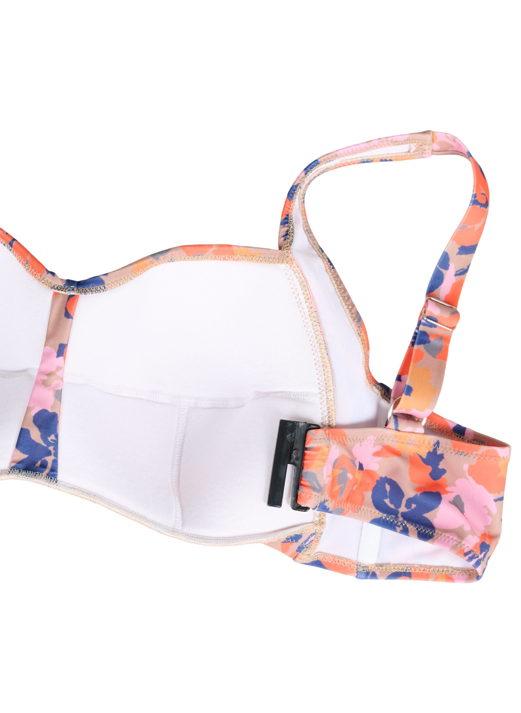 Zizzi Haut de bikini imprim&eacute;, Retro Flower, Packshot image number 3