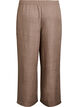 Pantalon ample avec ceinture &eacute;lastique et poches, Marron, Packshot image number 1