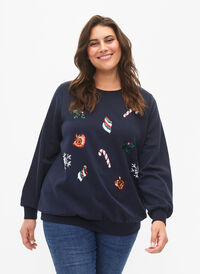 Sweatshirt de Noël, N. Sky X-MAS DECO, Model