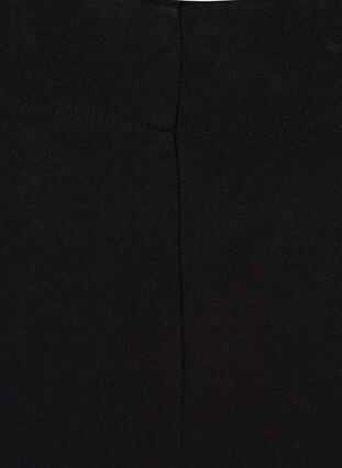 Legging uni en viscose mélangée, Black, Packshot image number 3