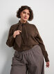 Cardigan avec n&oelig;uds et boutons, Marron, Model image number 0
