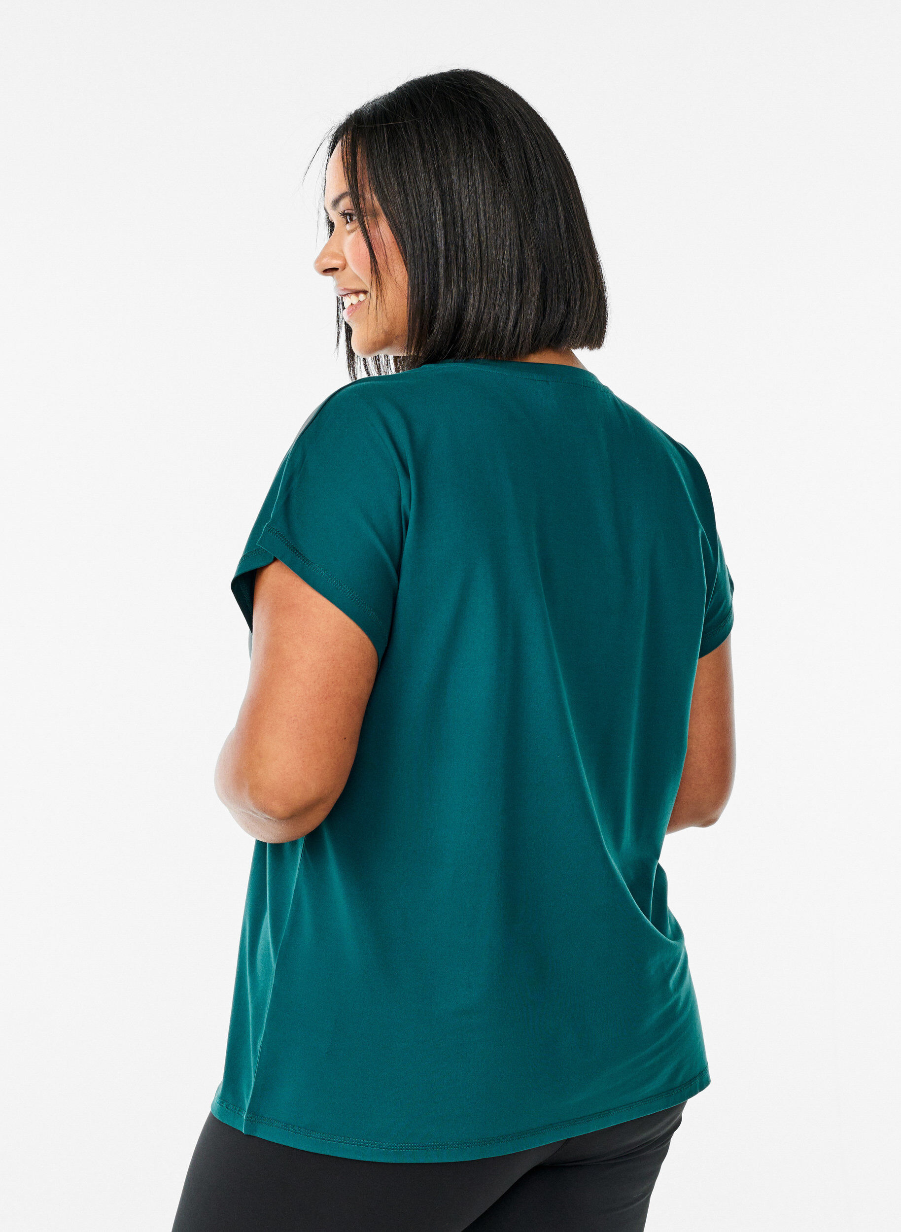 ZizziT-shirt, Groen, Model image number 2