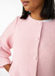 Veste boucl&eacute;e avec volants, Rose, Model image number 4