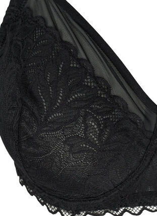 Figa soutien-gorge à armatures en dentelle avec détail au dos, Black, Packshot image number 2