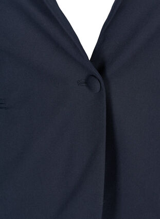 Klassieke blazer met schoudervullingen, Night Sky, Packshot image number 2
