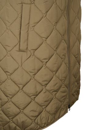 Veste longue matelassée avec fermeture éclair et poches, Bungee Cord , Packshot image number 3
