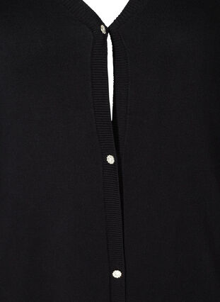 Cardigan avec poches et poches féminines, Black , Packshot image number 2