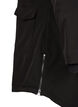 Waterafstotende softshell-jas met gewatteerde voering, Zwart, Packshot image number 4