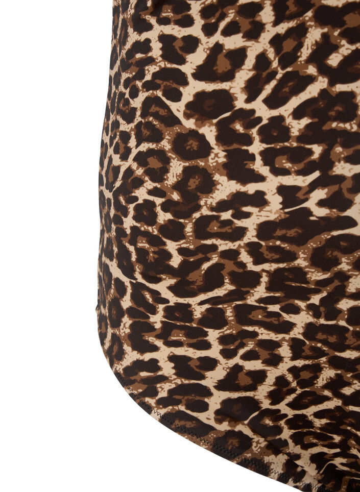 Badpak met gekruiste rug en uitneembare inzetstukken, Leopard Print, Packshot image number 3