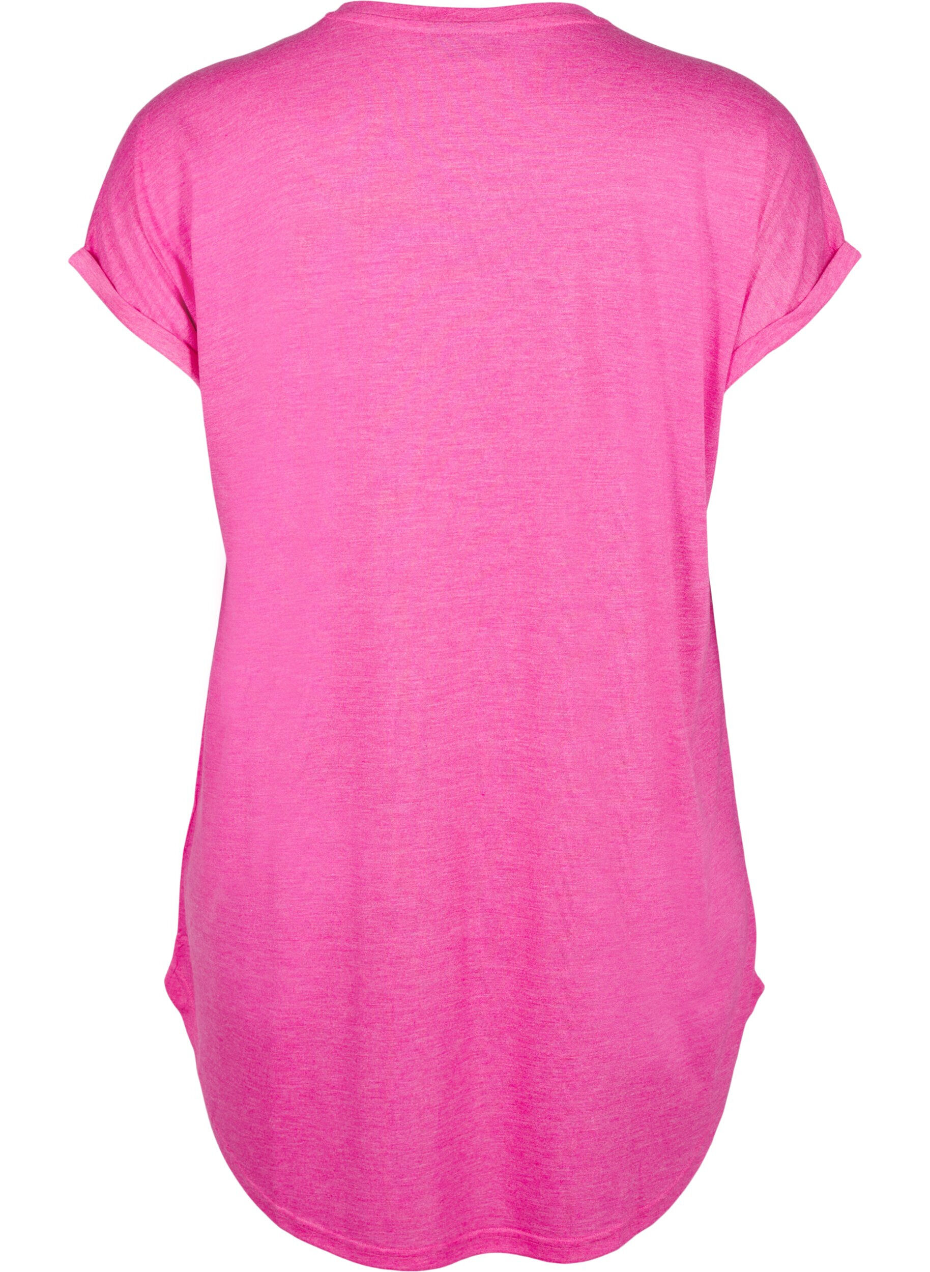 Zizzi Chemise de nuit &agrave; manches courtes avec imprim&eacute; de texte, 9990, Packshot image number 1