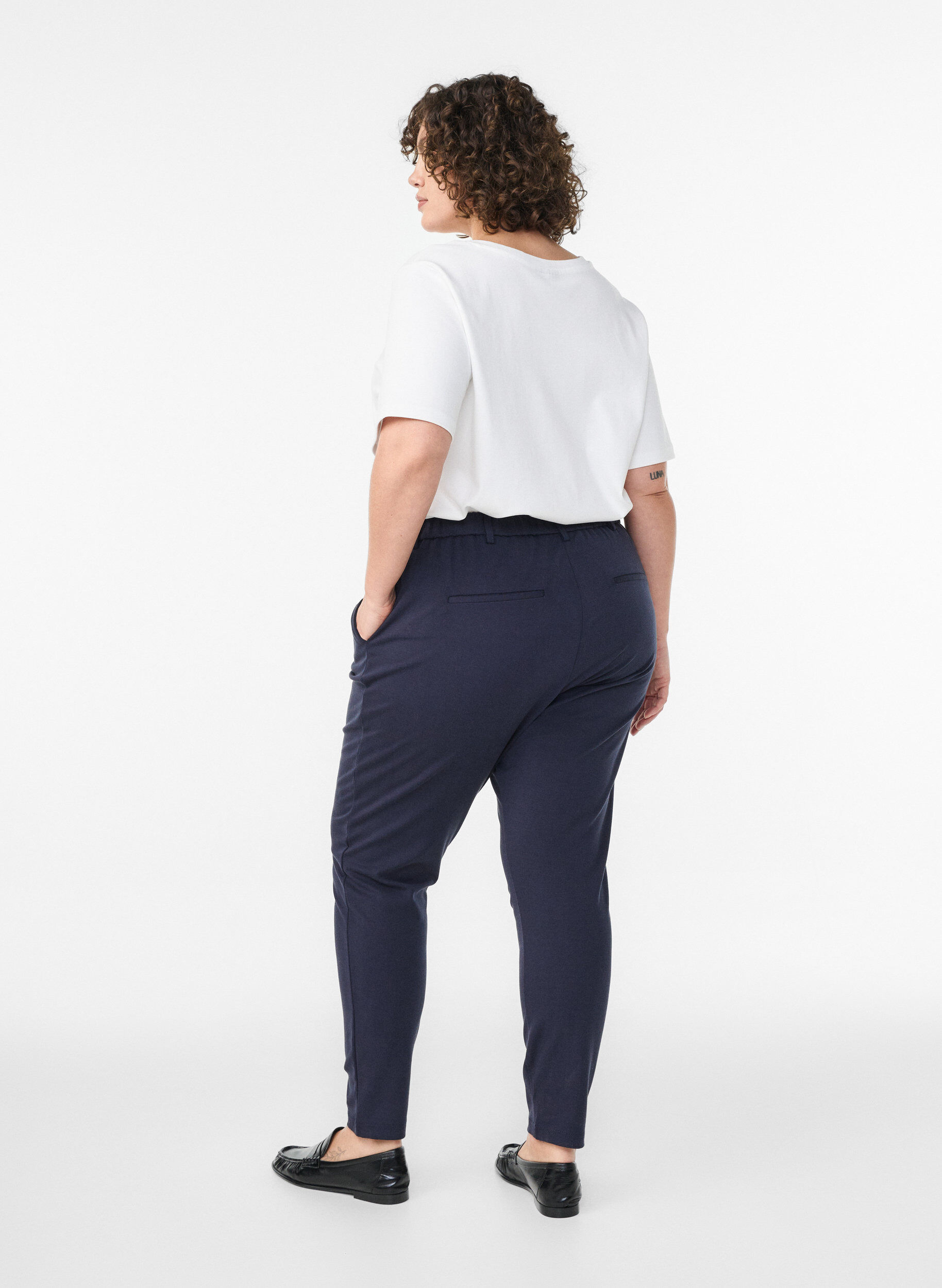 ZizziPantalon Maddison, Bleu, Model image number 1