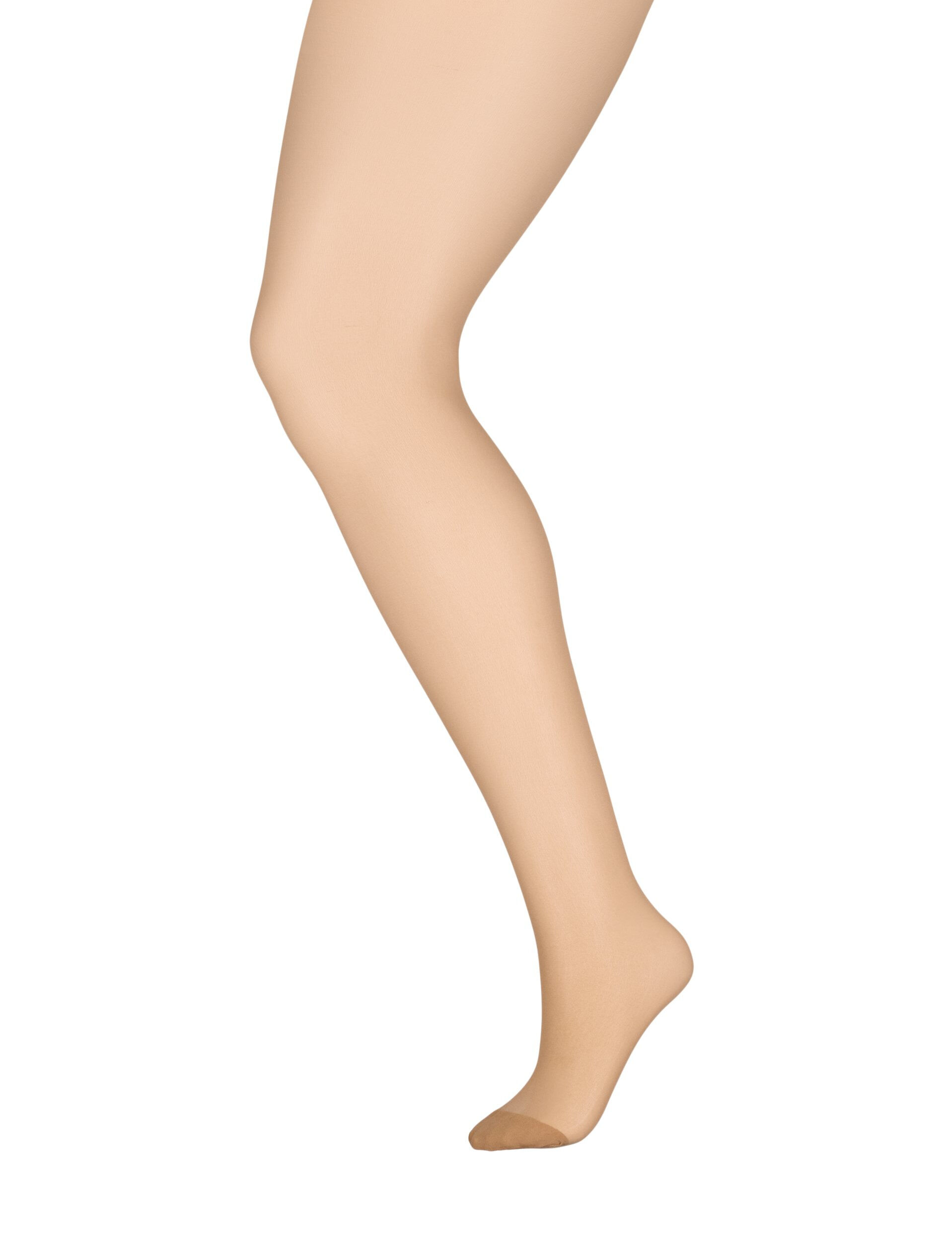 Zizzi2-pak panty's in 20 denier, Clear, Packshot image number 2