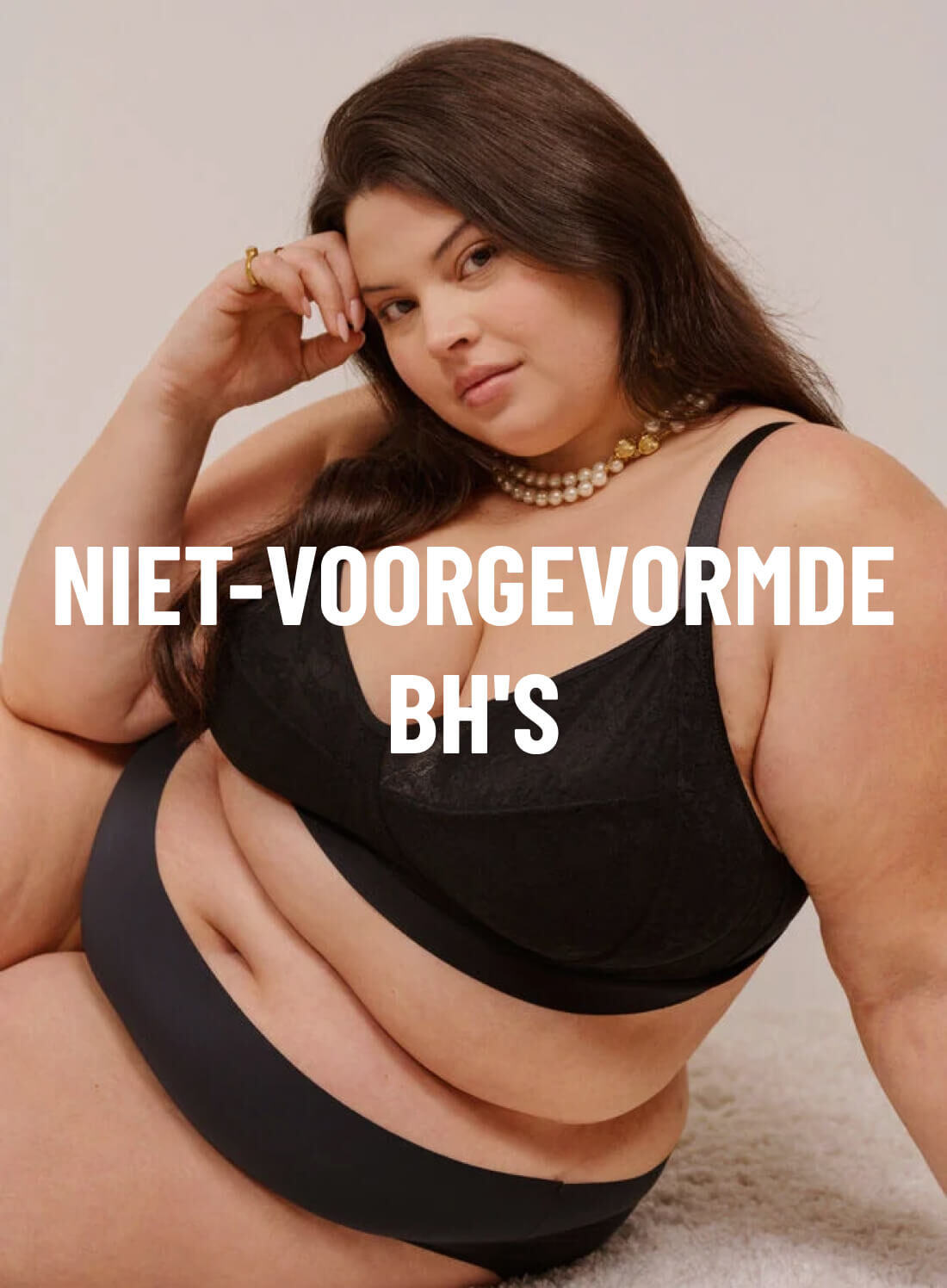 Niet-Voorgevormde BH's in grote maten voor dames - Maat 85E-115H - Zizzi