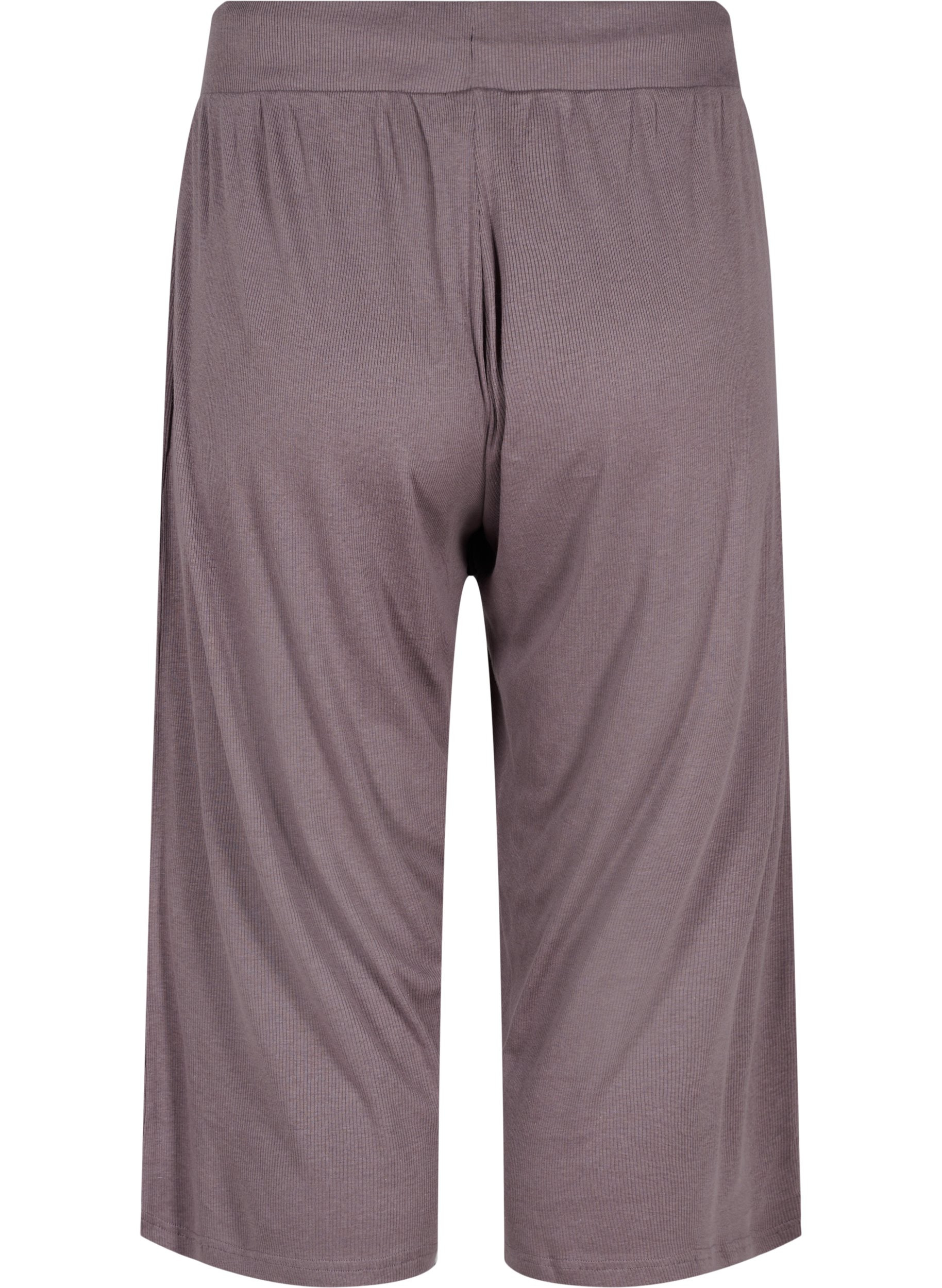 Pantalon-culotte ample en qualité côtelée, Sparrow, Packshot image number 1