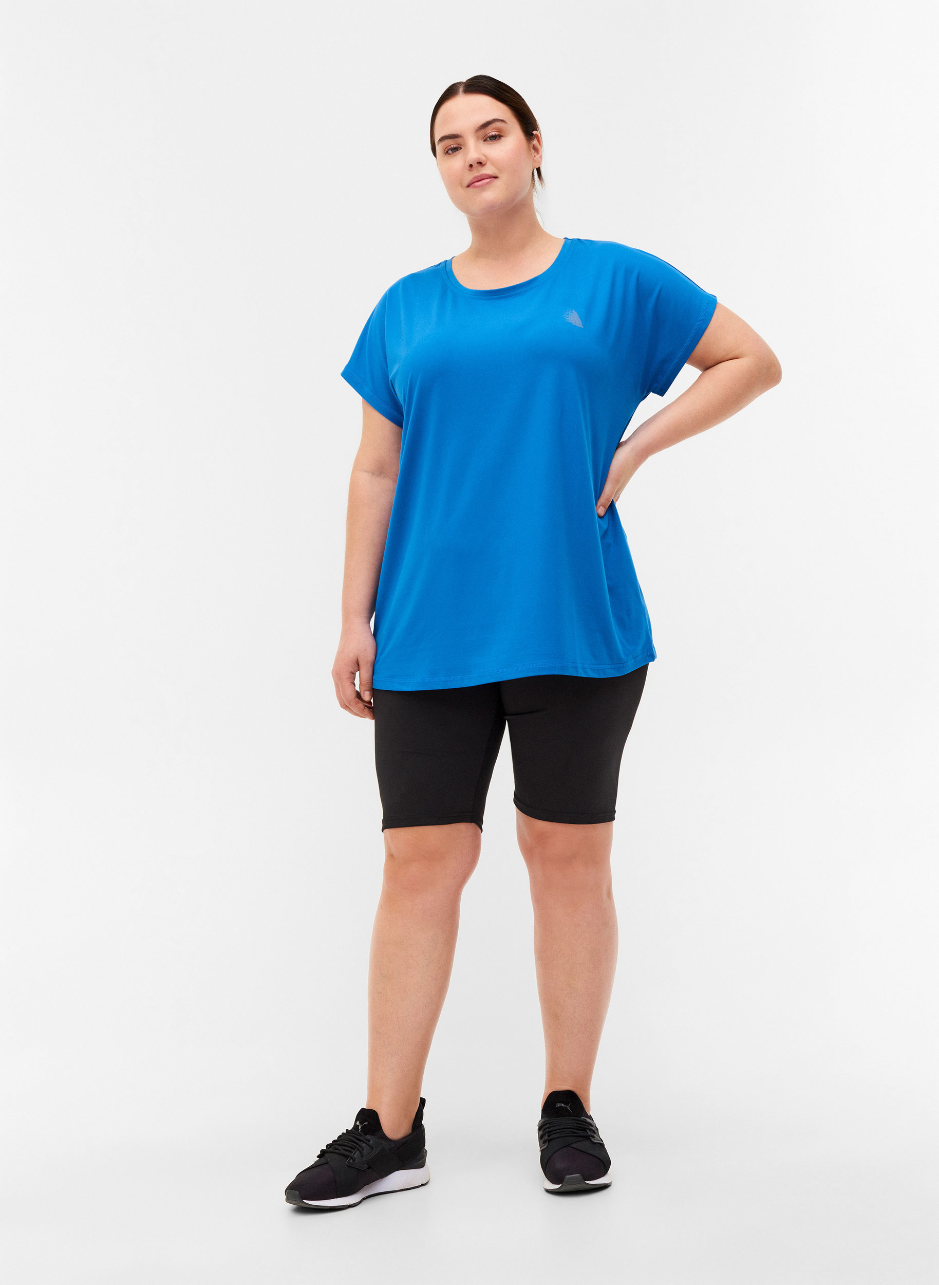T-shirt basique, Daphne Blue, Model image number 3