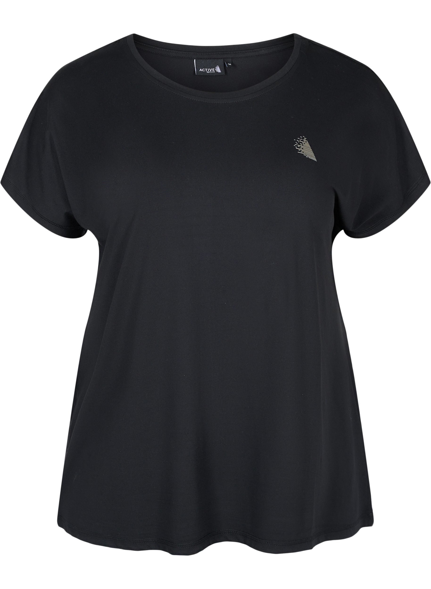 T-shirt , Black, Packshot image number 0