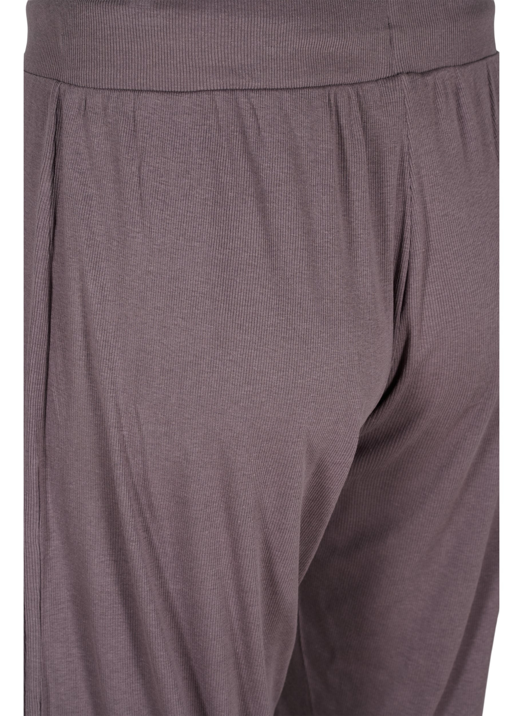 Pantalon-culotte ample en qualité côtelée, Sparrow, Packshot image number 3