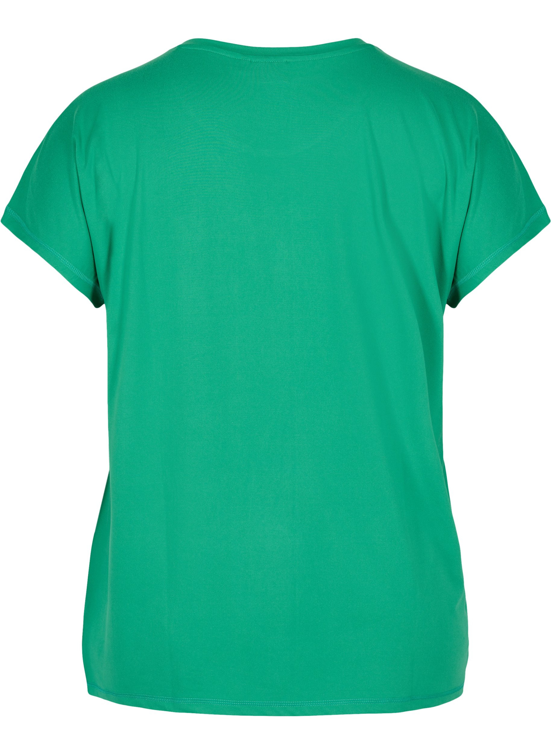 Effen sportshirt, Jolly Green, Packshot image number 1