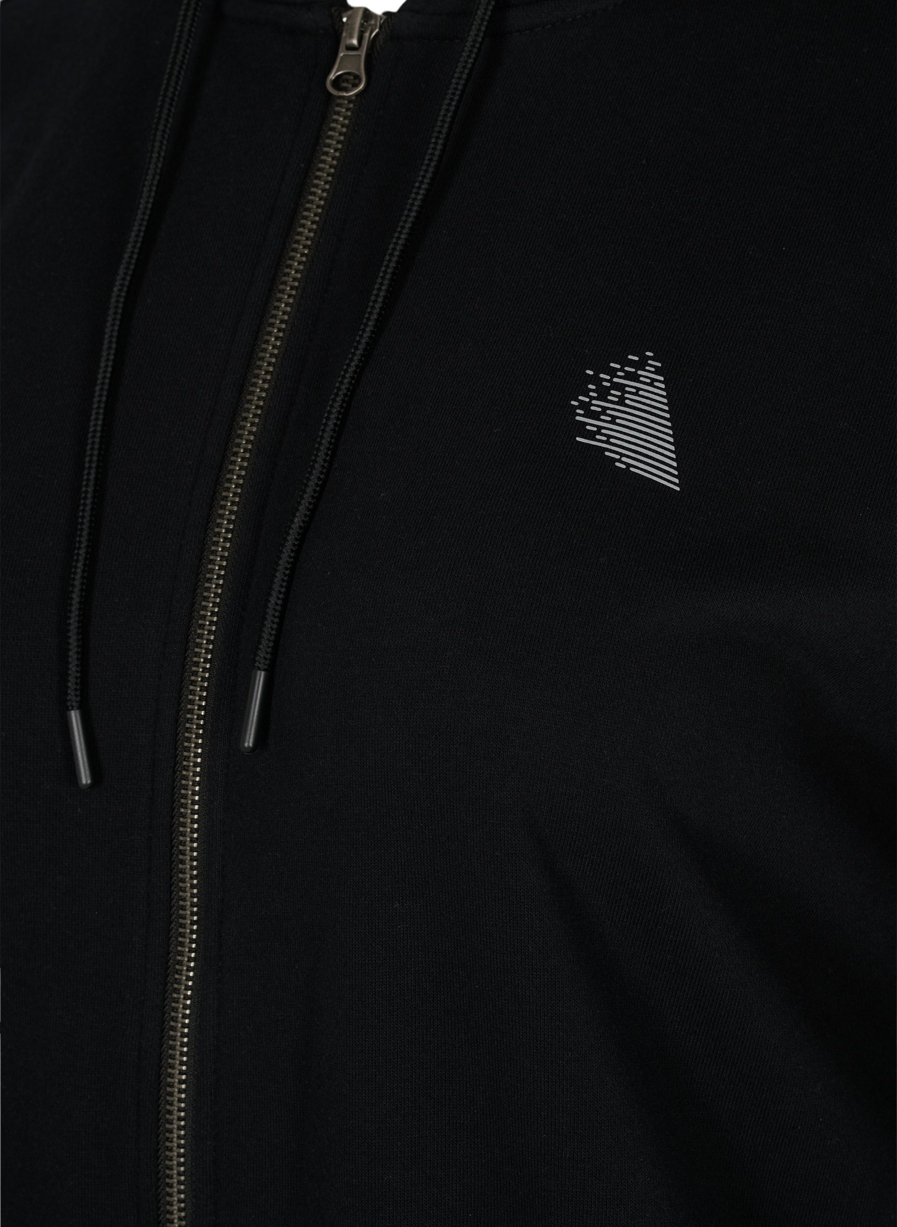 Sweat vest met capuchon en print, Black WOD, Packshot image number 2