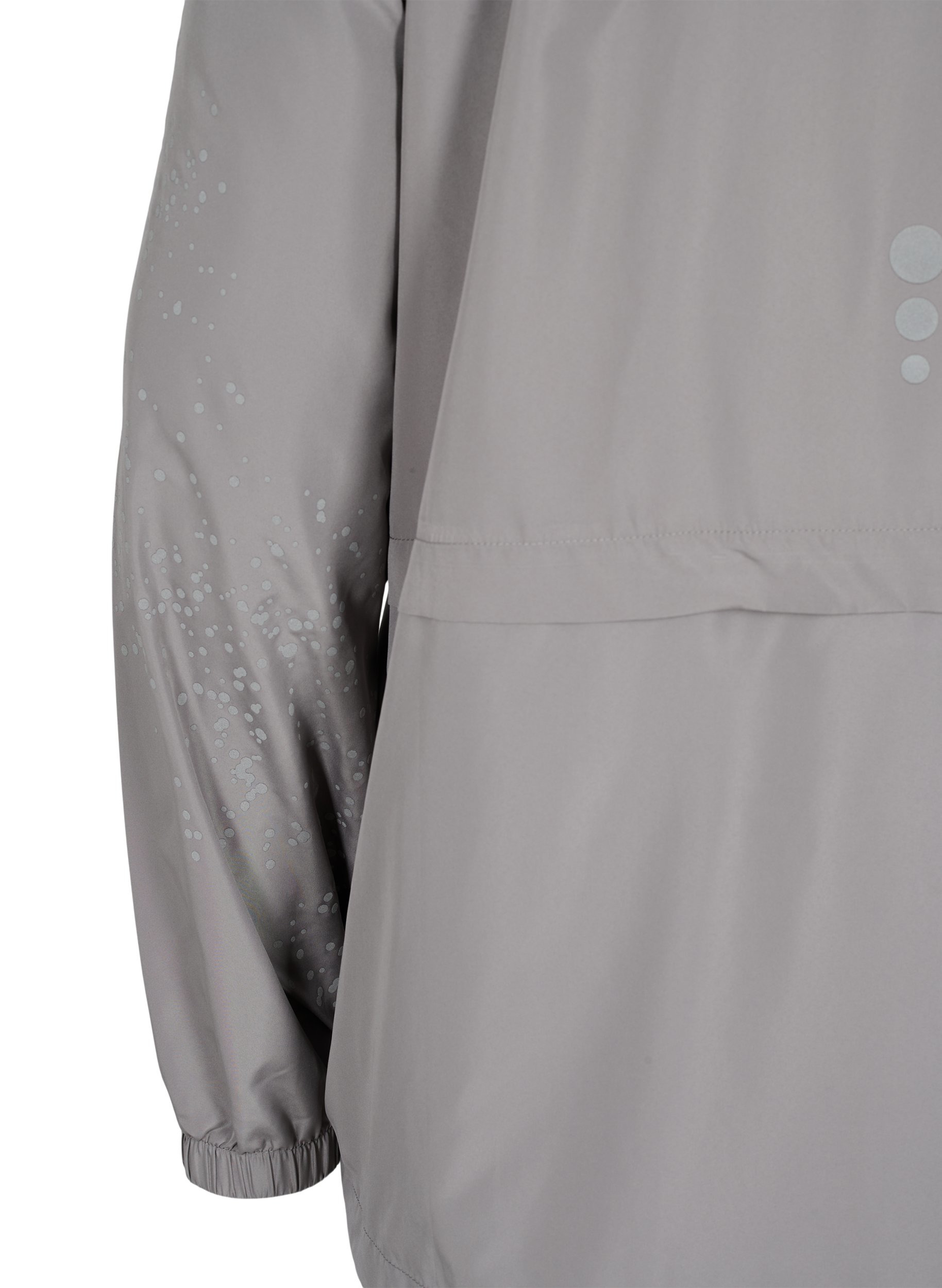 Veste de sport avec capuche et réflecteur, Grey Silver, Packshot image number 3