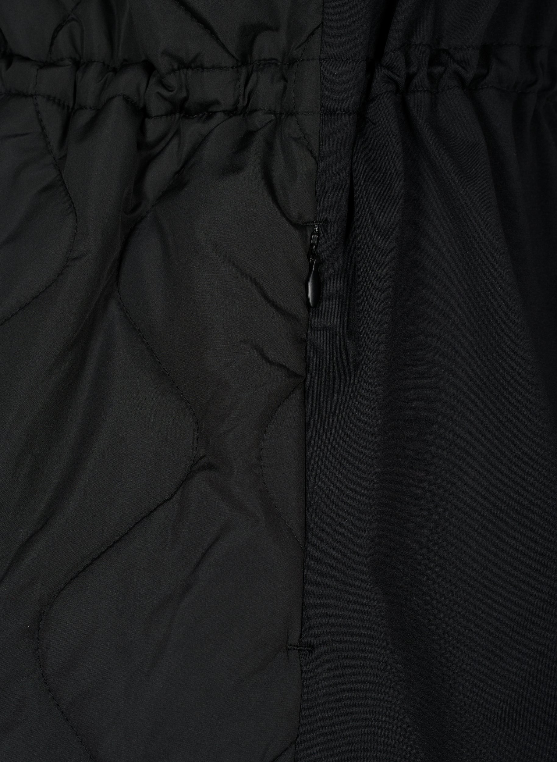 Vest met elastiek in de taille, Black, Packshot image number 2