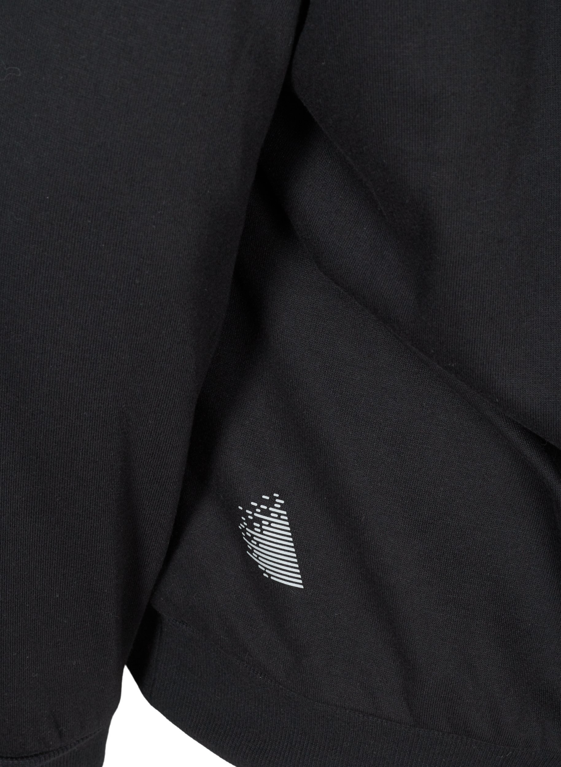 Sweatshirt met print details, Black, Packshot image number 3