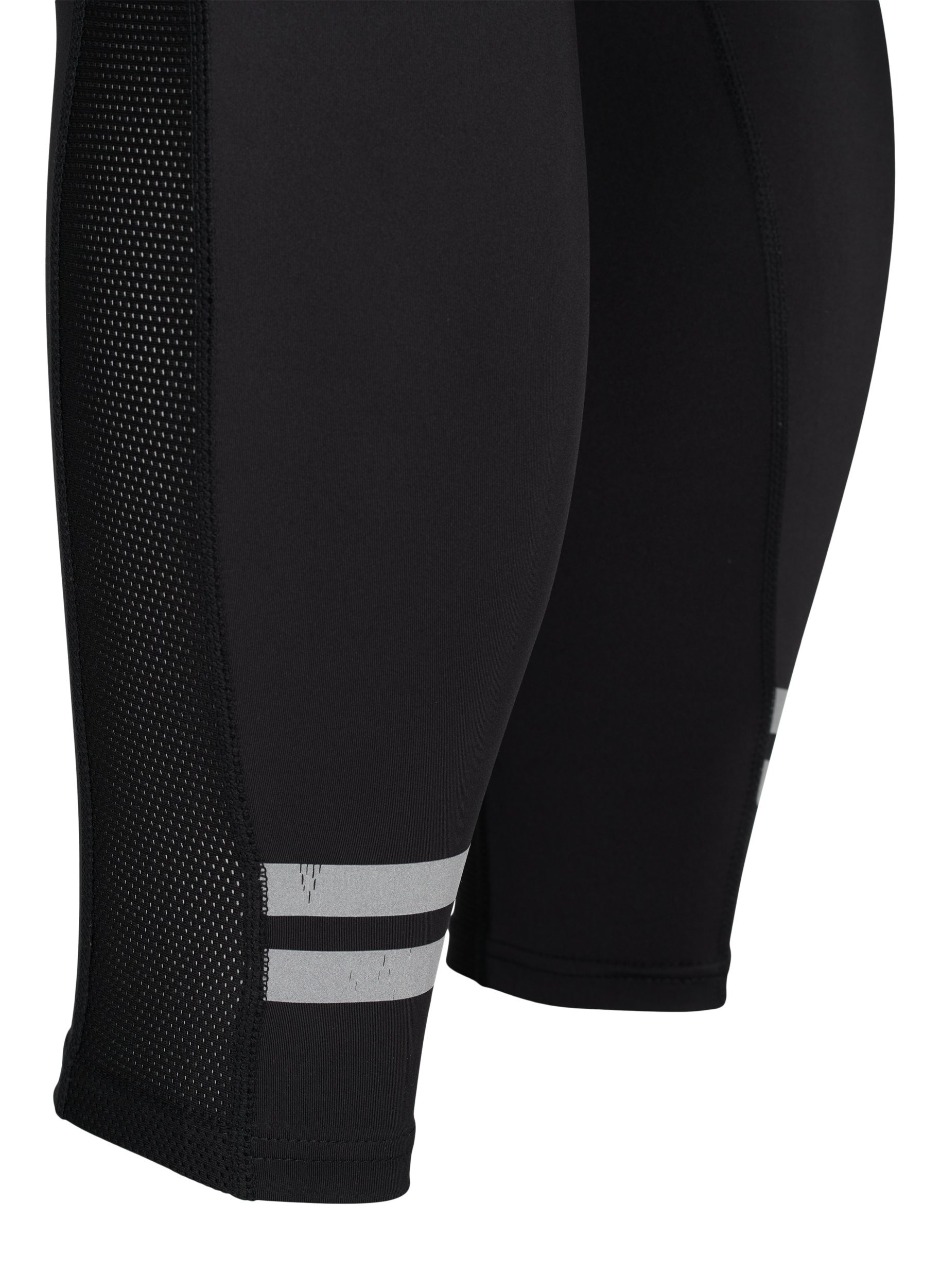 Collants d'entraînement avec réflecteurs et poche, Black/Reflex Lines, Packshot image number 3