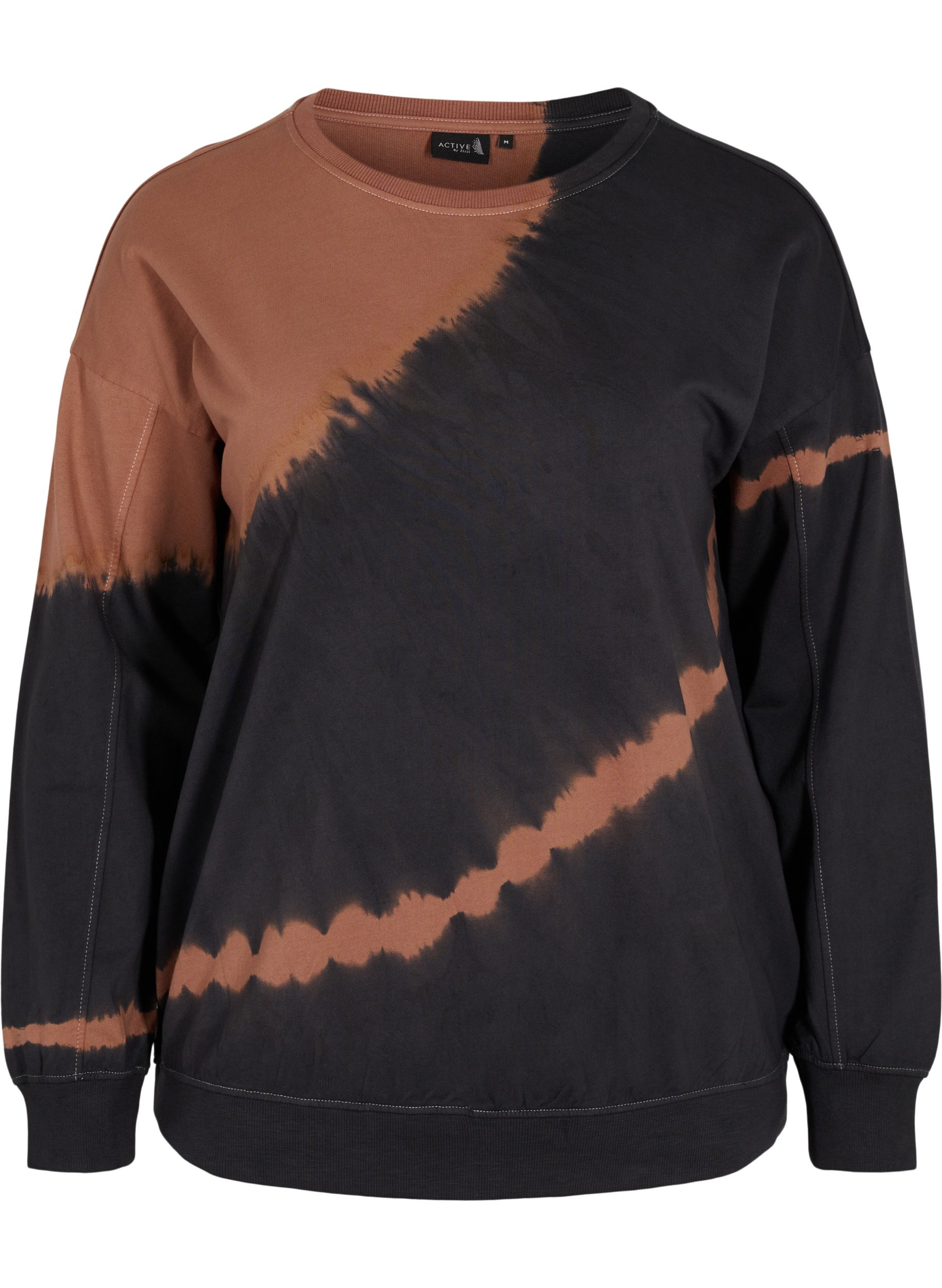 Katoenen sweatshirt met gaaf print, Rawhide, Packshot image number 0