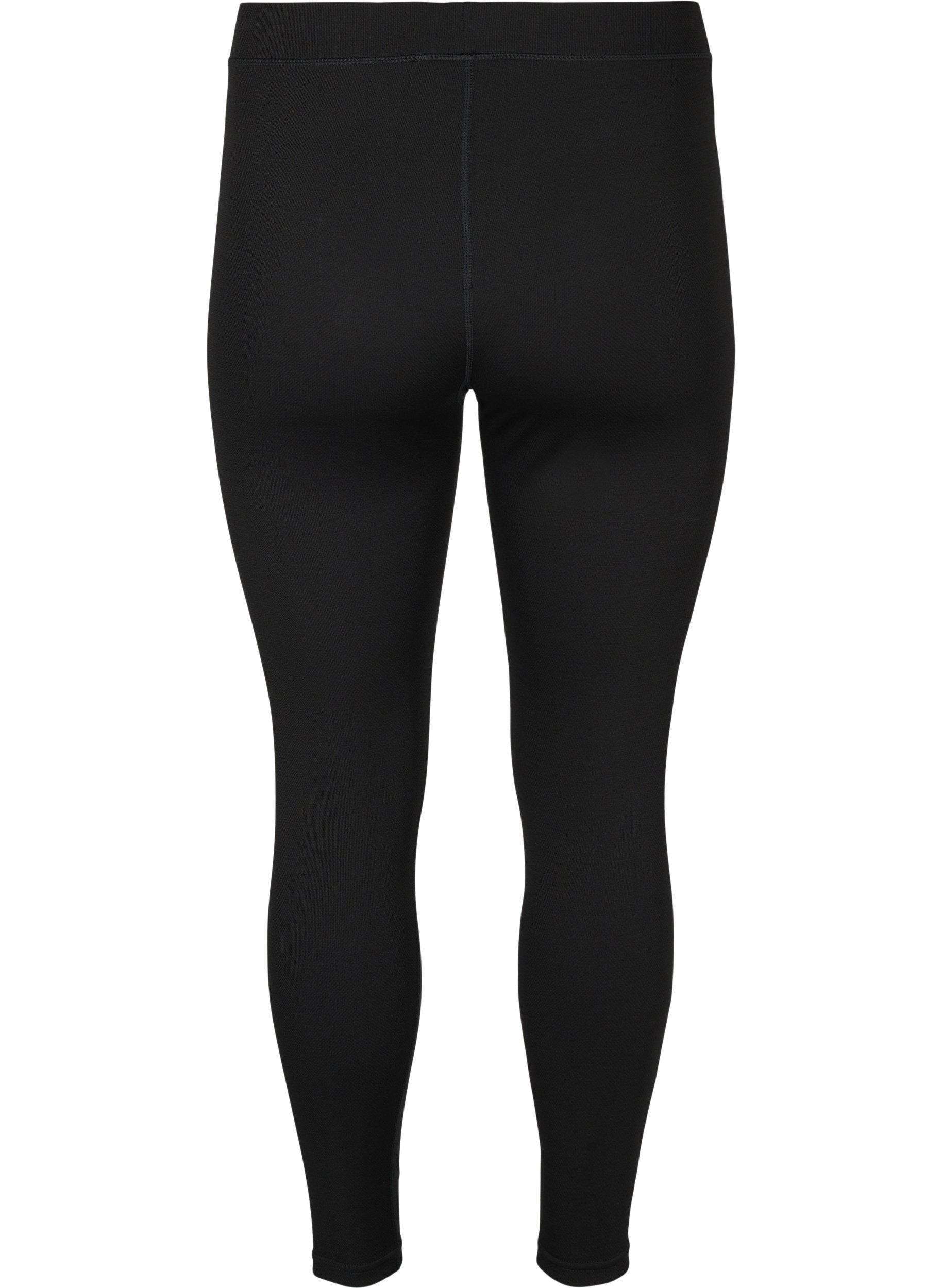 Effen gekleurde ski-onderbroek, Black, Packshot image number 1