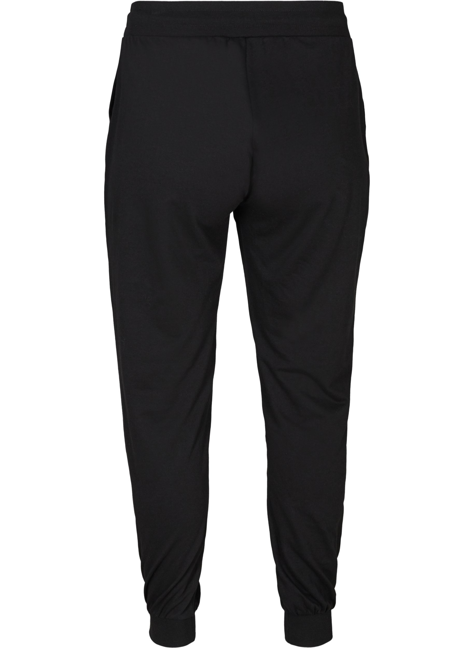 Pantalon de fitness ample avec poches, Black, Packshot image number 1